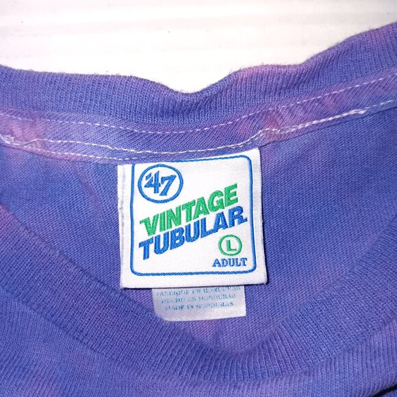 47 VINTAGE TUBULAR TIE-DYE LSU COLLEGE TEE - Picture 4 of 8
